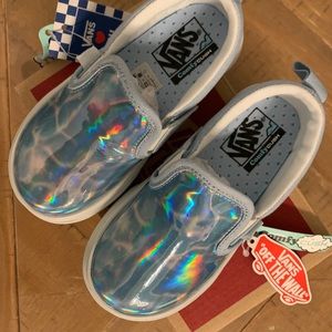 🔥brand new kids vans slip on a🔥